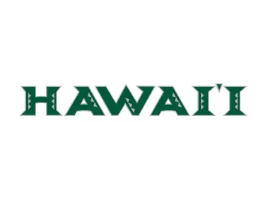 Hawaii Athletics Wordmark Logo
