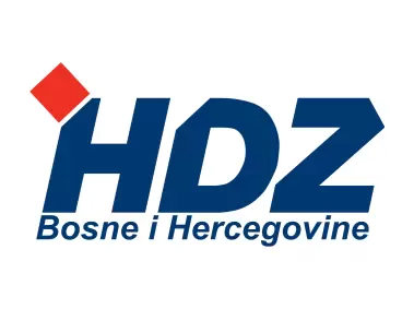 HDZ BiH Croatian Democratic Union of Bosnia and Herzegovina Logo