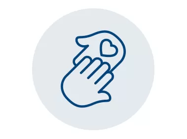 Heart in Hand Icon