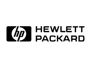Hewlett Packard 1979 Black Logo