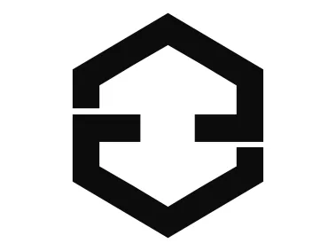 Hexagon Letter E Logo Template