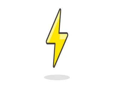 High Voltage Emoji Icon