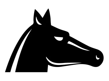 Horse Head Logo Template