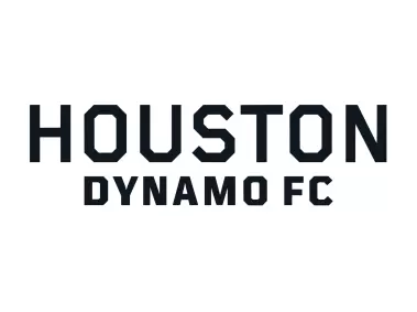 Houston Dynamo FC 2021 Wordmark Black Logo