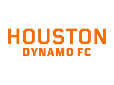 Houston Dynamo FC 2021 Wordmark Orange Logo