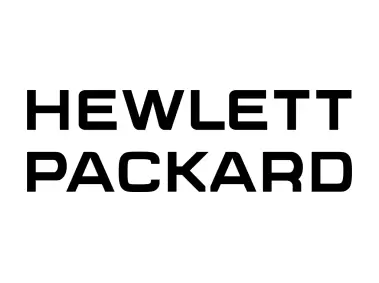 HP Hewlett Packard Wordmark 1979 Logo