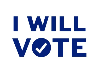 I Will Vote Logo