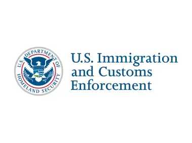 ICE The United States Immigration and Customs Enforcement Agency Logo