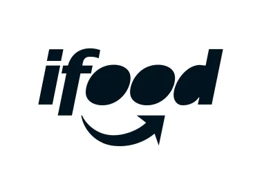 ifood Black Logo