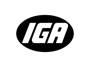 IGA New Black Logo