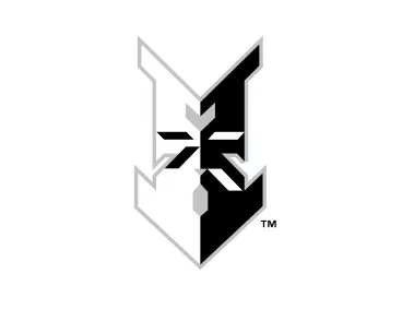 Indianapolis Indians Black Logo