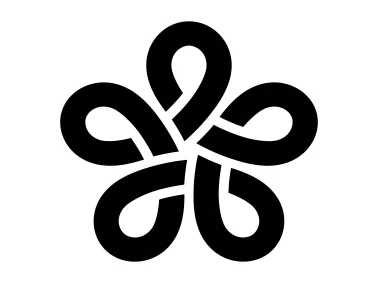 Infinite Bloom Shape Logo Template