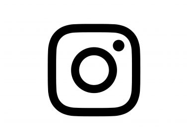 Instagram Black Line Logo