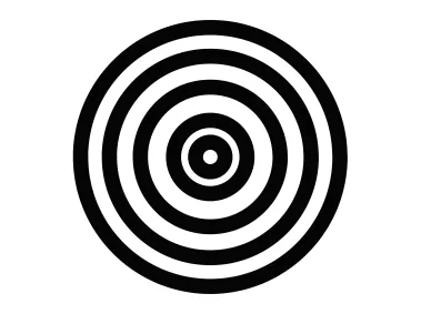 Interlocking Circles Shape Logo Template