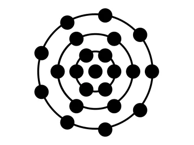 Interwoven Circles with Black Dots Logo Template