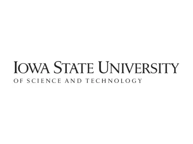 Iowa State University ISU Black Logo