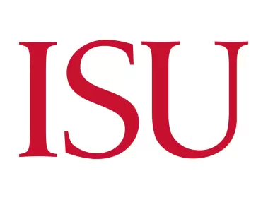 ISU Iowa State University wordmark Red Logo