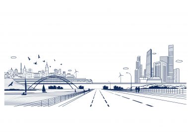 İzmir Silüeti Vector