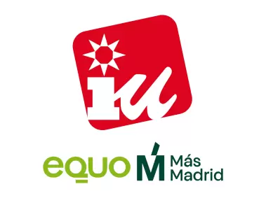 Izquierda Unida Rivas Equo Mas Madrid Logo