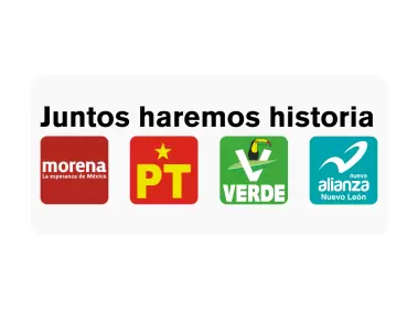 Juntos Haremos Historia por Nuevo Leon 2021 Logo