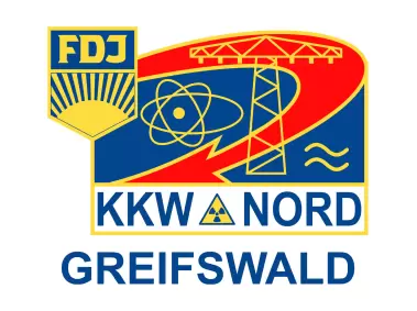 Kernkraftwerk Nord Greifswald FDJ Projekt Logo