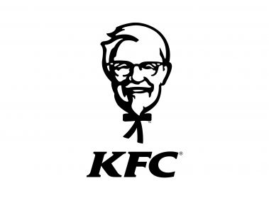 KFC Kentucky Fried Chicken Black Logo