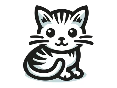 Kitten Logo Template