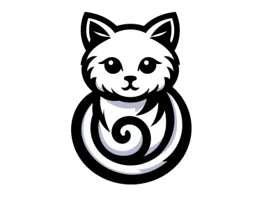 Kitten Logo Template