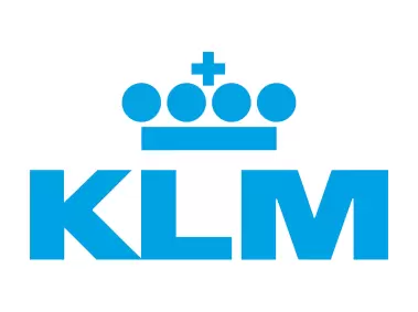 KLM Airlines 1991 Years Logo