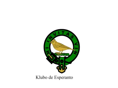 Klubo de Esperanto Logo
