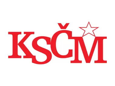 KSCM Communist Party of Bohemia and Moravia Logo