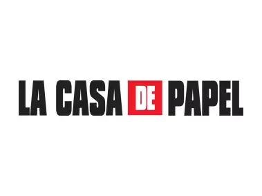 La Casa de Papel Wordmark Logo