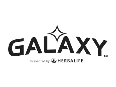 LA Galaxy with Herbalife Black Logo