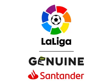 LaLiga GENUINE Santander Logo
