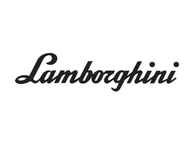 Lamborghini Wordmark Logo