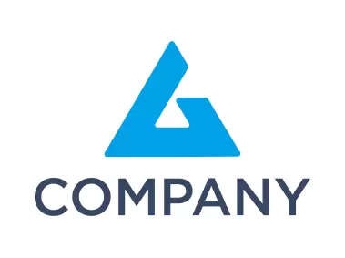 Letter A Triangle Logo Template