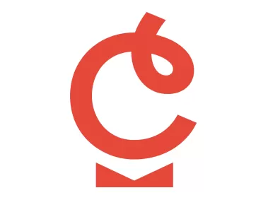 Letter C with Bow Tie Logo Template