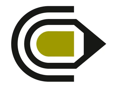 Letter C with Pen Logo Template
