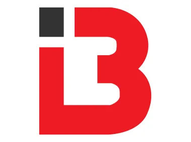 Letter IB Shape Logo Template