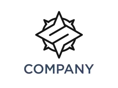 Letter S Compass Logo Template