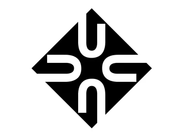 Letter U Square Logo Template