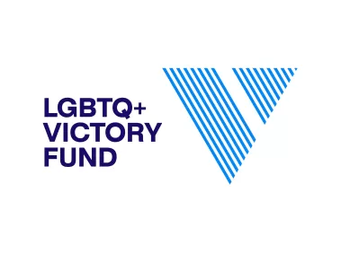 LGBTQ+ Victory Fund New Logo