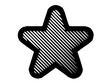 Linear Abstract Star Logo Template