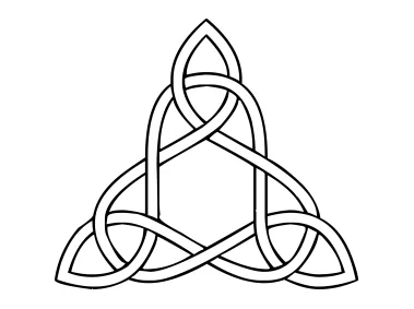 Linear Celtics Knots Logo Template