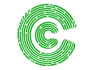 Linear Green Letter C Design Logo Template