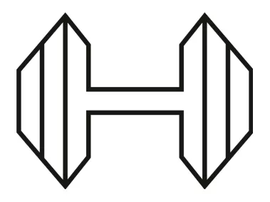 Linear H Letter Logo Template
