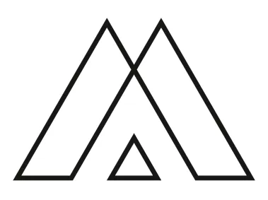 Linear M Letter Logo Template