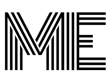 Linear ME Letter Logo Template