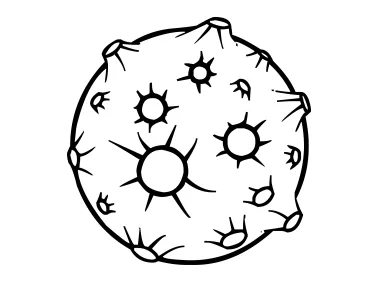 Linear Meteor Logo Template