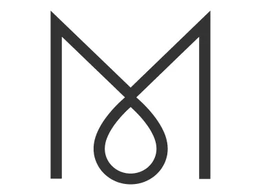 Linear Minimalist M Letter Logo Template